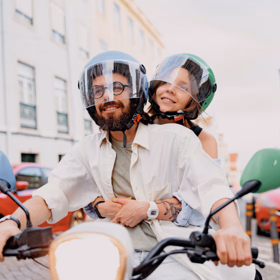 Person online shopping on her laptop